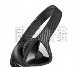 時(shí)尚潮流的碳纖維耳機(jī)